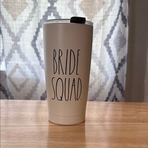 Rae Dunn Bride Squad Tumbler - White NEW!